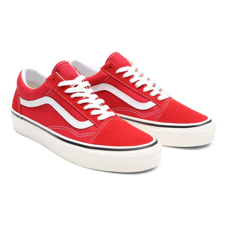 Vans Anaheim Factory Old Skool 36 DX Cipő Piros | VN320B7ED28