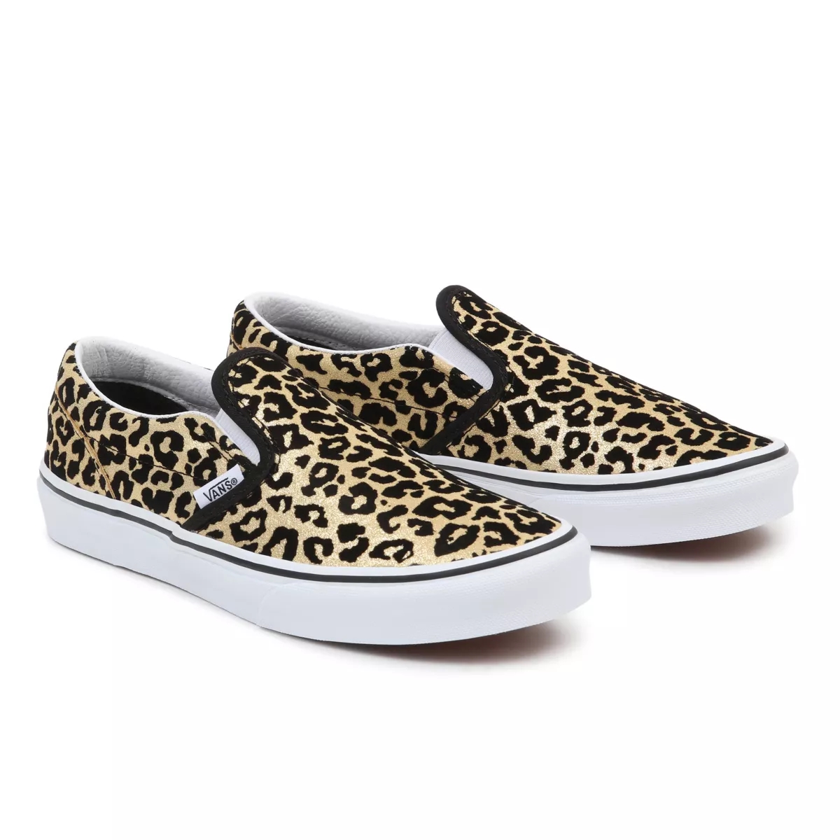 Vans Slip On Flocked Leopard Cipő Leopárd | VN930T9BV79